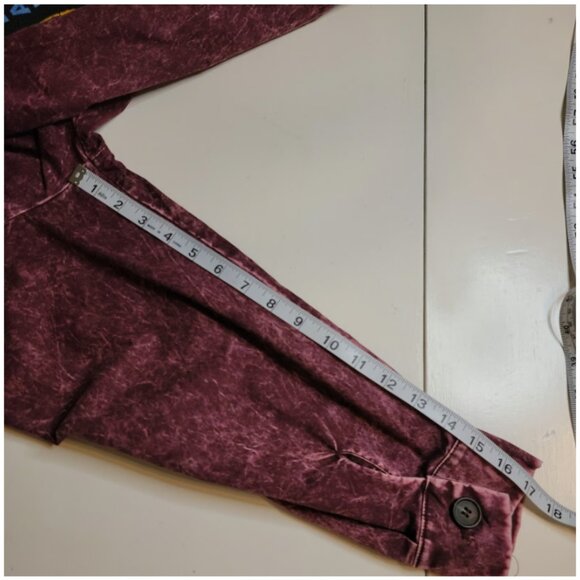 Upcycled Pink Floyd Band Tee Mineral Washed Shirt Jacket, size 2X - Picture 8 of 8